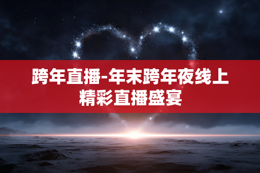 跨年直播-年末跨年夜线上精彩直播盛宴 跨年直播-年末跨年夜线上精彩直播盛宴