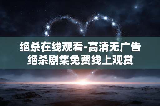 绝杀在线观看-高清无广告绝杀剧集免费线上观赏