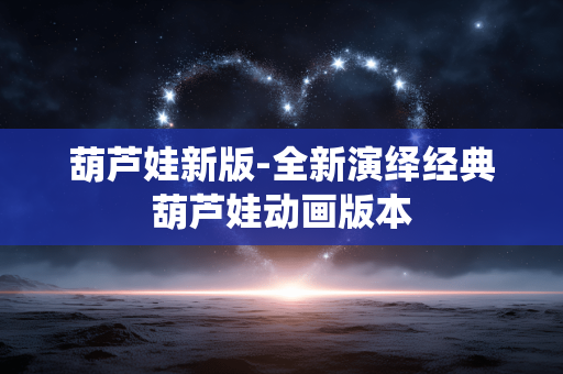 葫芦娃新版-全新演绎经典葫芦娃动画版本