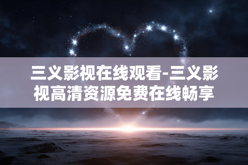三义影视在线观看-三义影视高清资源免费在线畅享
