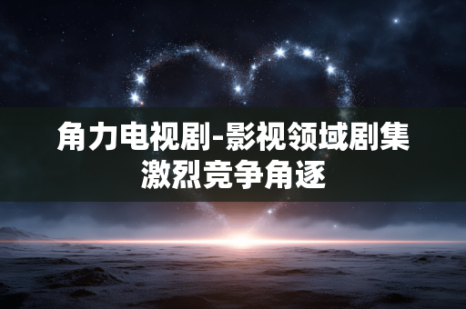 角力电视剧-影视领域剧集激烈竞争角逐