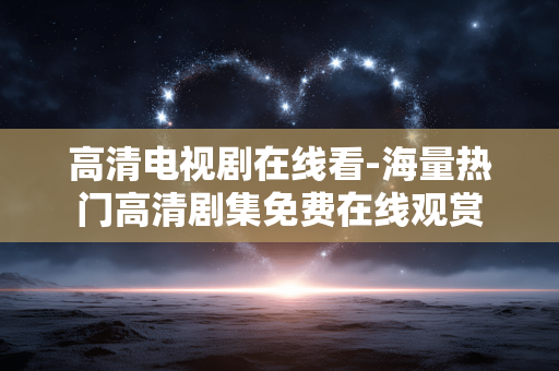 高清电视剧在线看-海量热门高清剧集免费在线观赏