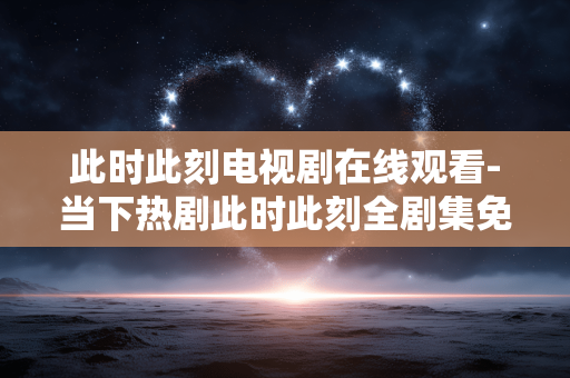 此时此刻电视剧在线观看-当下热剧此时此刻全剧集免费线上赏