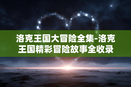 洛克王国大冒险全集-洛克王国精彩冒险故事全收录