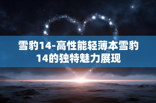 雪豹14-高性能轻薄本雪豹14的独特魅力展现