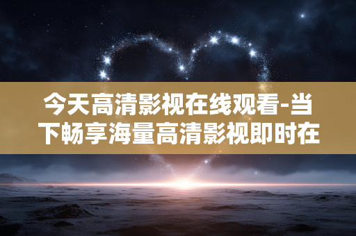 今天高清影视在线观看-当下畅享海量高清影视即时在线赏