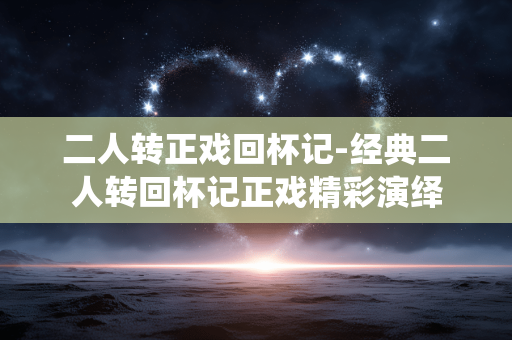 二人转正戏回杯记-经典二人转回杯记正戏精彩演绎 二人转正戏回杯记-经典二人转回杯记正戏精彩演绎