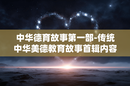 中华德育故事第一部-传统中华美德教育故事首辑内容