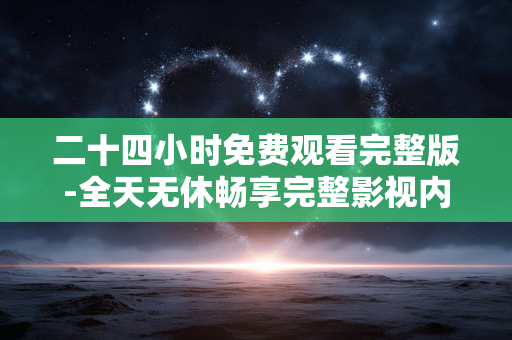二十四小时免费观看完整版-全天无休畅享完整影视内容