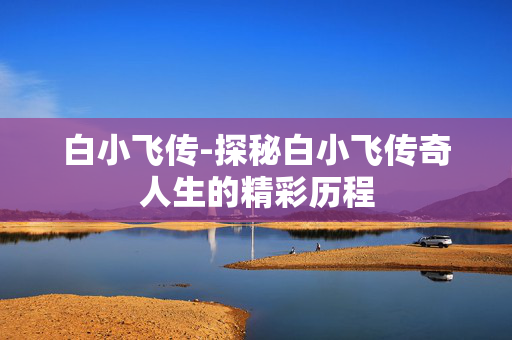 白小飞传-探秘白小飞传奇人生的精彩历程