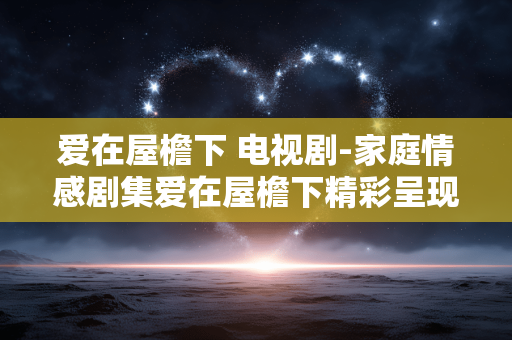 爱在屋檐下 电视剧-家庭情感剧集爱在屋檐下精彩呈现