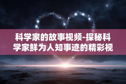 科学家的故事视频-探秘科学家鲜为人知事迹的精彩视频
