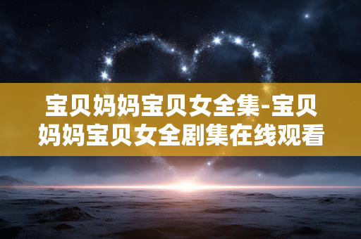 宝贝妈妈宝贝女全集-宝贝妈妈宝贝女全剧集在线观看资源