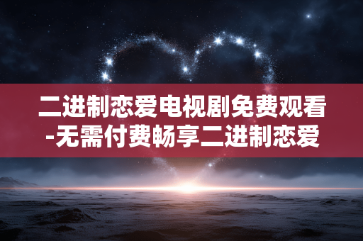 二进制恋爱电视剧免费观看-无需付费畅享二进制恋爱剧集内容