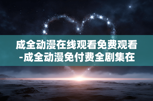 成全动漫在线观看免费观看-成全动漫免付费全剧集在线畅看