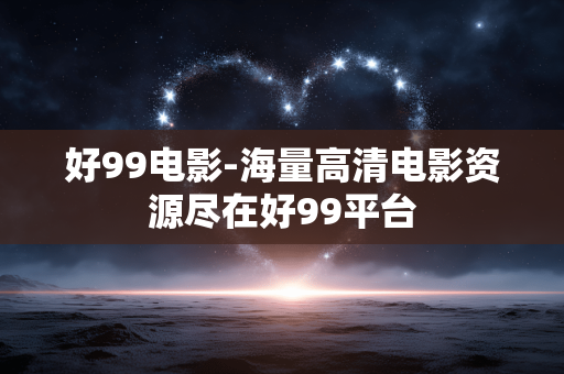 好99电影-海量高清电影资源尽在好99平台