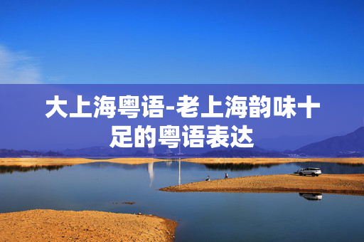 大上海粤语-老上海韵味十足的粤语表达
