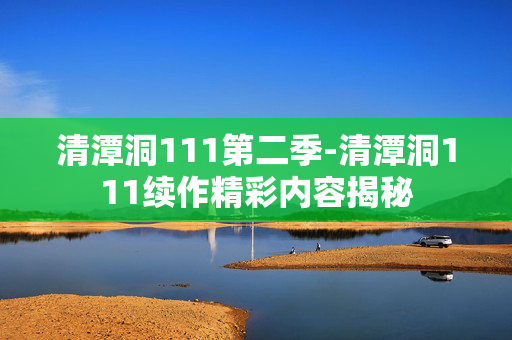 清潭洞111第二季-清潭洞111续作精彩内容揭秘