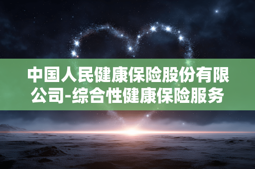 中国人民健康保险股份有限公司-综合性健康保险服务提供商详情揭秘 中国人民健康保险股份有限公司-综合性健康保险服务提供商详情揭秘