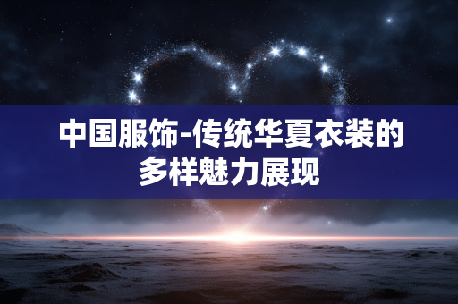 中国服饰-传统华夏衣装的多样魅力展现