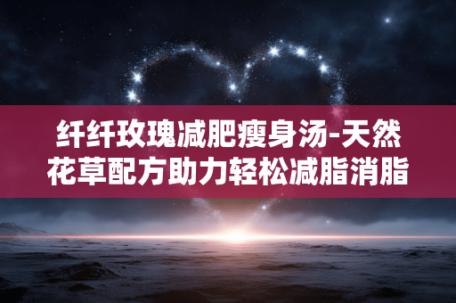 纤纤玫瑰减肥瘦身汤-天然花草配方助力轻松减脂消脂 纤纤玫瑰减肥瘦身汤-天然花草配方助力轻松减脂消脂