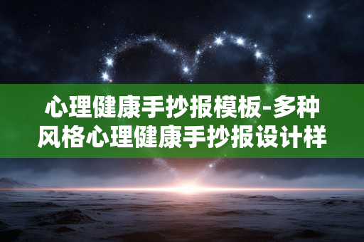 心理健康手抄报模板-多种风格心理健康手抄报设计样例 心理健康手抄报模板-多种风格心理健康手抄报设计样例