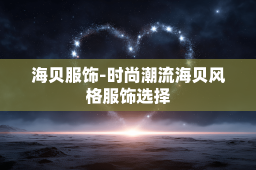 海贝服饰-时尚潮流海贝风格服饰选择 海贝服饰-时尚潮流海贝风格服饰选择