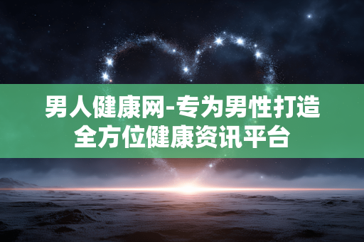 男人健康网-专为男性打造全方位健康资讯平台