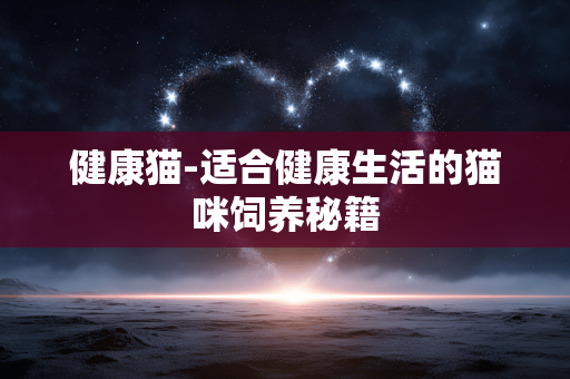健康猫-适合健康生活的猫咪饲养秘籍 健康猫-适合健康生活的猫咪饲养秘籍