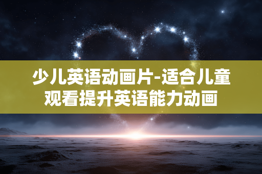 少儿英语动画片-适合儿童观看提升英语能力动画 少儿英语动画片-适合儿童观看提升英语能力动画