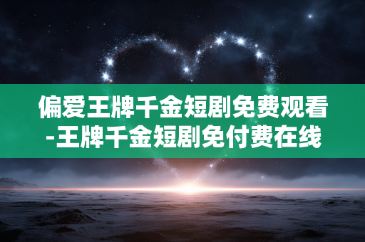 偏爱王牌千金短剧免费观看-王牌千金短剧免付费在线畅览渠道