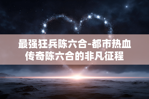 最强狂兵陈六合-都市热血传奇陈六合的非凡征程