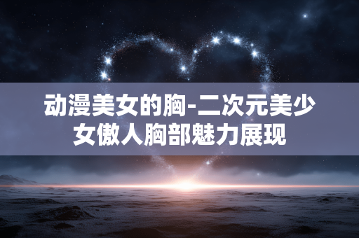 动漫美女的胸-二次元美少女傲人胸部魅力展现