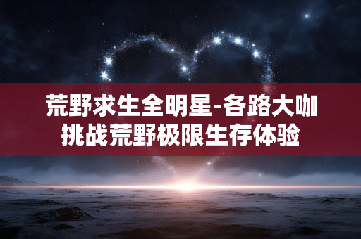 荒野求生全明星-各路大咖挑战荒野极限生存体验 荒野求生全明星-各路大咖挑战荒野极限生存体验
