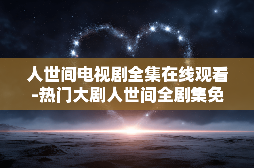 人世间电视剧全集在线观看-热门大剧人世间全剧集免费线上赏