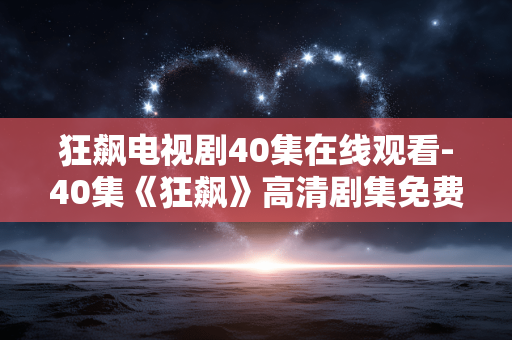 狂飙电视剧40集在线观看-40集《狂飙》高清剧集免费线上看