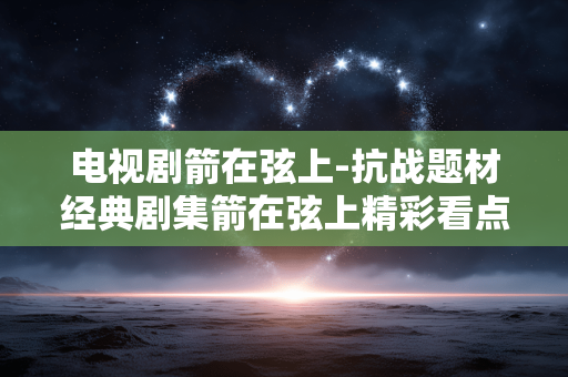 电视剧箭在弦上-抗战题材经典剧集箭在弦上精彩看点 电视剧箭在弦上-抗战题材经典剧集箭在弦上精彩看点