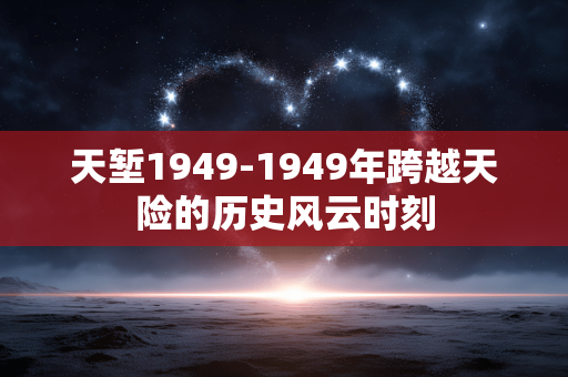 天堑1949-1949年跨越天险的历史风云时刻
