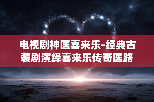 电视剧神医喜来乐-经典古装剧演绎喜来乐传奇医路
