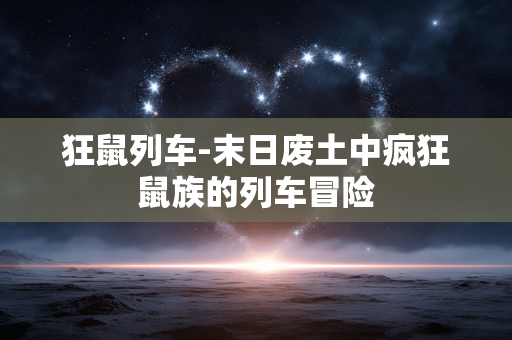 狂鼠列车-末日废土中疯狂鼠族的列车冒险