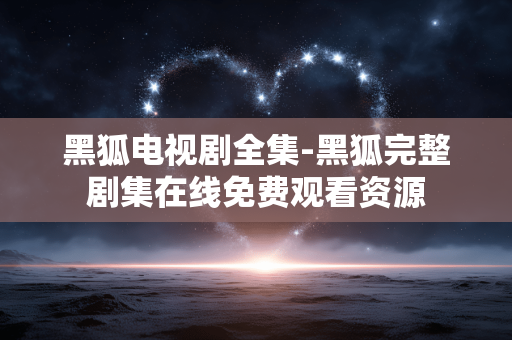 黑狐电视剧全集-黑狐完整剧集在线免费观看资源