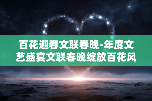 百花迎春文联春晚-年度文艺盛宴文联春晚绽放百花风采