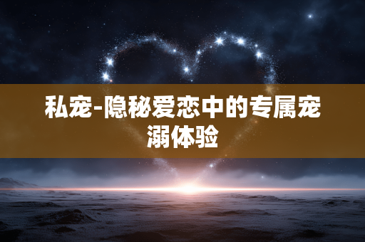 私宠-隐秘爱恋中的专属宠溺体验