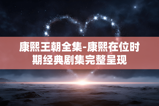 康熙王朝全集-康熙在位时期经典剧集完整呈现