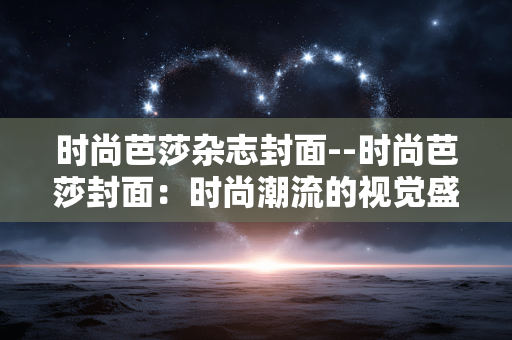 时尚芭莎杂志封面--时尚芭莎封面:时尚潮流的视觉盛宴 时尚芭莎杂志封面--时尚芭莎封面:时尚潮流的视觉盛宴