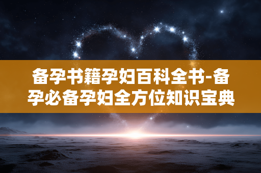 备孕书籍孕妇百科全书-备孕必备孕妇全方位知识宝典 备孕书籍孕妇百科全书-备孕必备孕妇全方位知识宝典