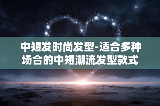 中短发时尚发型-适合多种场合的中短潮流发型款式 中短发时尚发型-适合多种场合的中短潮流发型款式