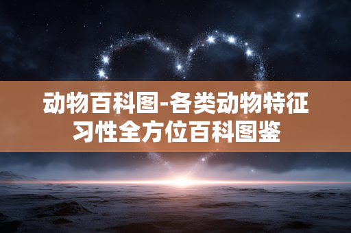 动物百科图-各类动物特征习性全方位百科图鉴