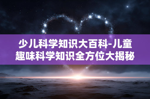 少儿科学知识大百科-儿童趣味科学知识全方位大揭秘 少儿科学知识大百科-儿童趣味科学知识全方位大揭秘