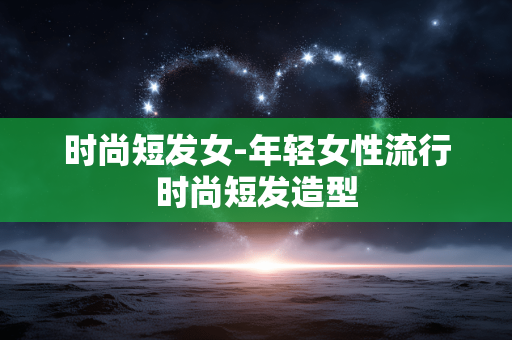 时尚短发女-年轻女性流行时尚短发造型 时尚短发女-年轻女性流行时尚短发造型